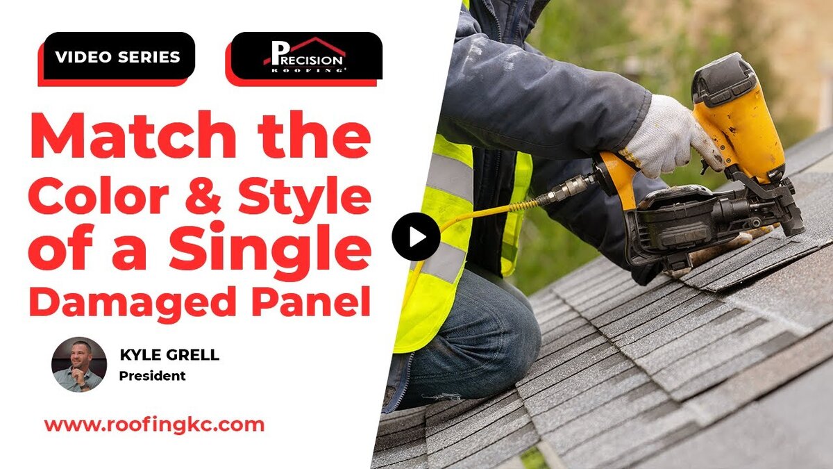 style of a single damaged panel