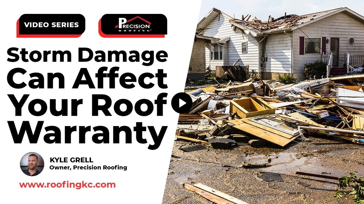storm damage can affect your roof warranty