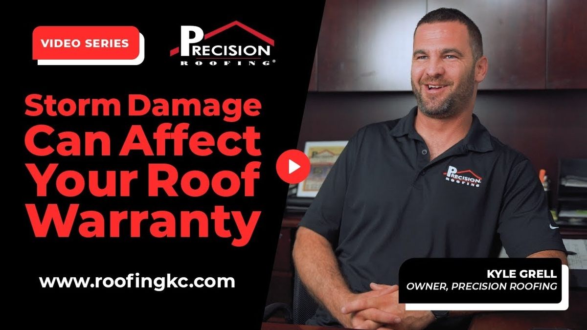 storm damage can affect your roof warranty