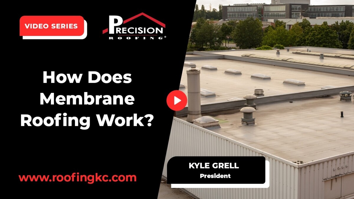 how does membrane roofing work