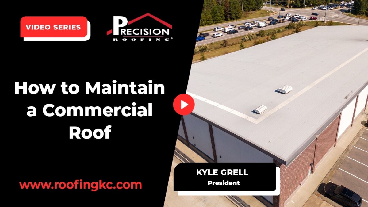 maintain a commercial roof